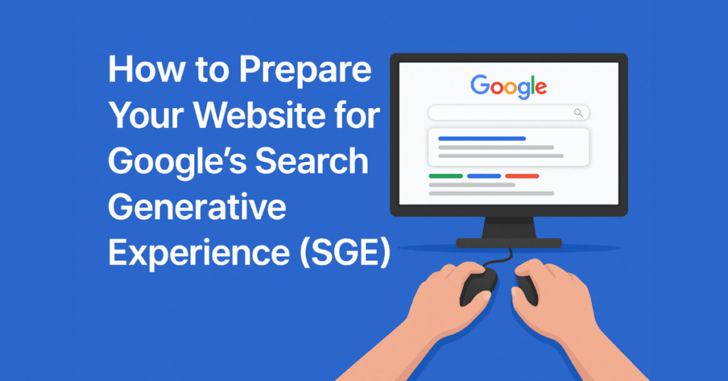 how to prepare your website for google search generative experience
